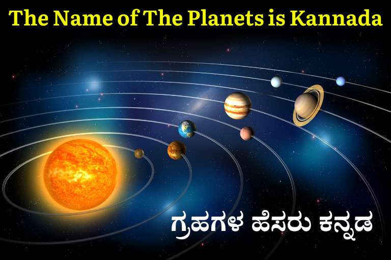 The Name of The Planets is Kannada